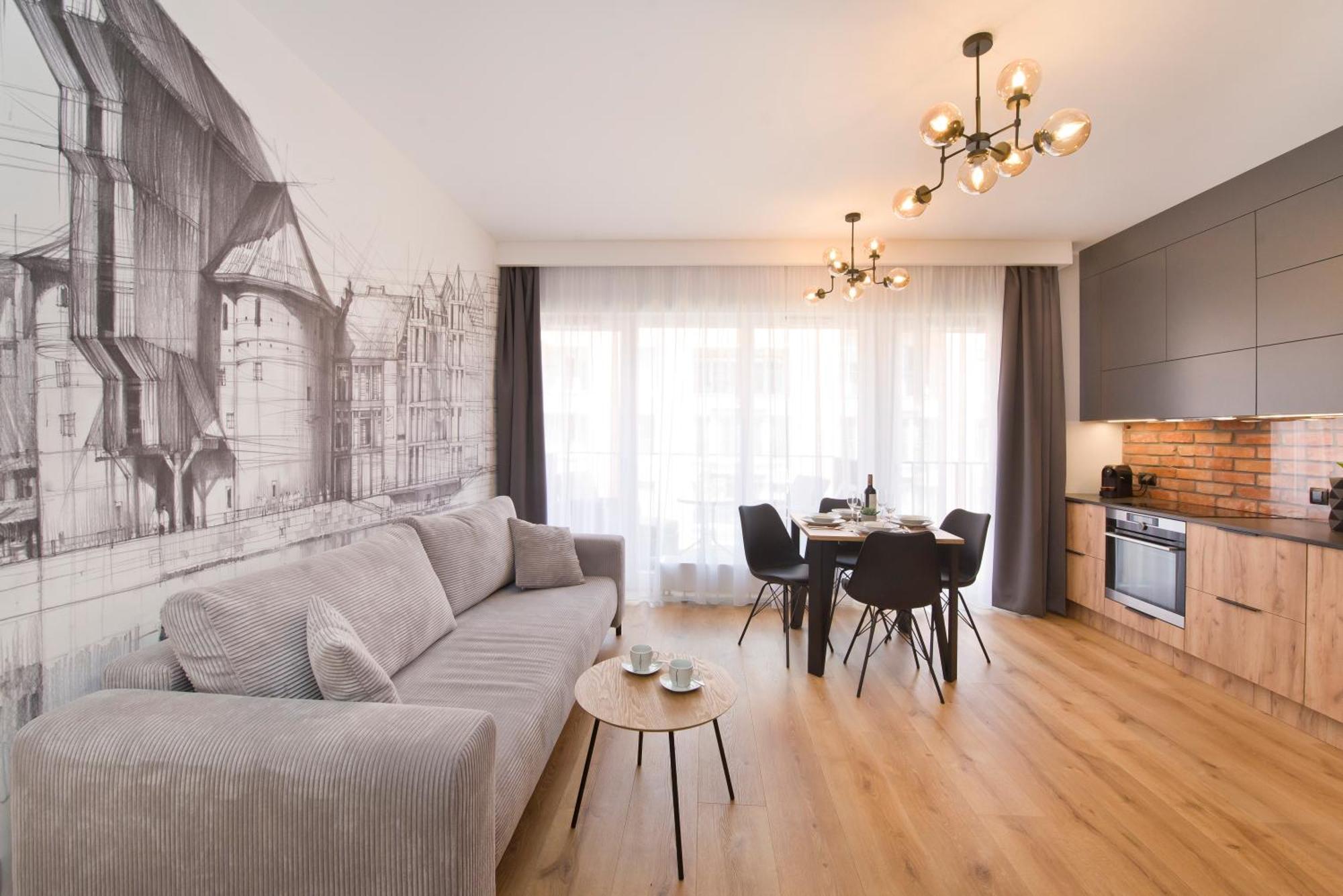 גדנסק Yourapart Rajska City Centre חדר תמונה